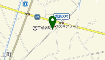 平成病院の地図画像