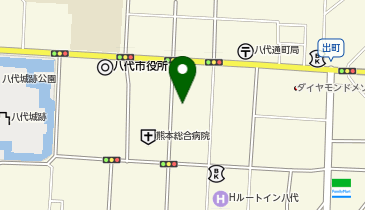 桜十字八代病院の地図画像