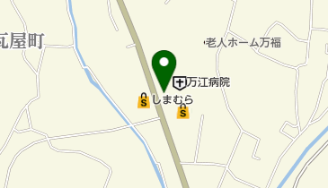 万江病院の地図画像