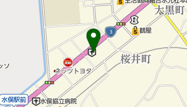 岡部病院の地図画像