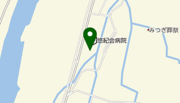 悠紀会病院の地図画像