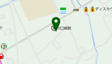 川口病院の地図画像