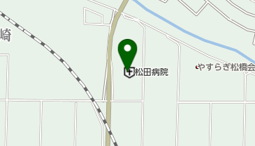 松田病院の地図画像