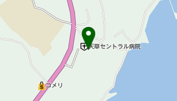 天草セントラル病院の地図画像