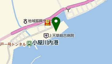 上天草市立上天草総合病院の地図画像