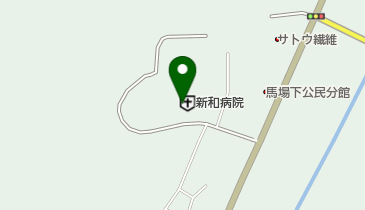 国民健康保険天草市立新和病院の地図画像