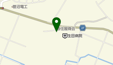 生田病院の地図画像