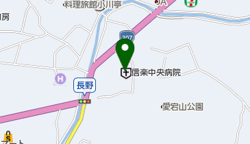 甲賀市立信楽中央病院の地図画像