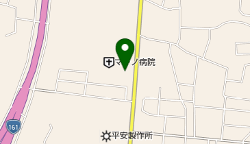 マキノ病院の地図画像