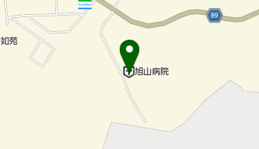 旭山病院の地図画像