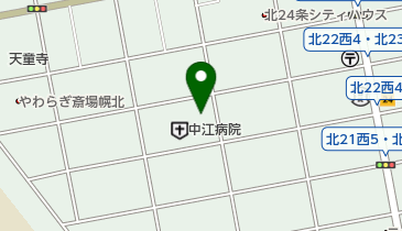 中江病院の地図画像