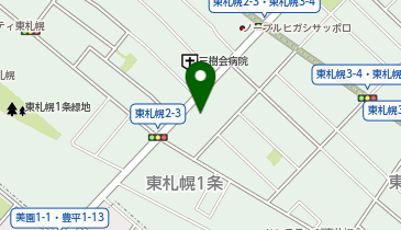 三樹会泌尿器科病院の地図画像