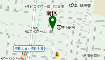 林下病院の地図画像