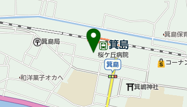 桜ヶ丘病院の地図画像