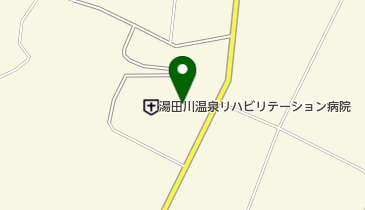 鶴岡市立湯田川温泉リハビリテーション病院の地図画像