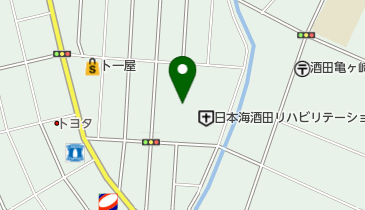日本海酒田リハビリテーション病院の地図画像