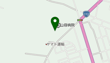 山容病院の地図画像