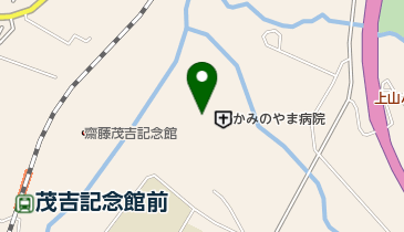 かみのやま病院の地図画像