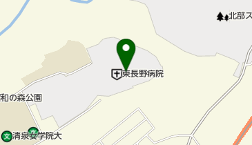 東長野病院の地図画像