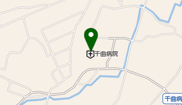 佐久穂町立千曲病院の地図画像