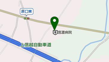 信濃病院の地図画像