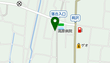高原病院の地図画像