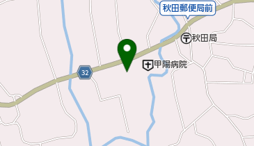 北杜市立甲陽病院の地図画像