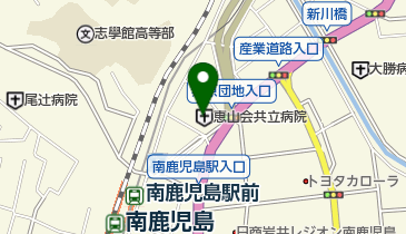 共立病院の地図画像