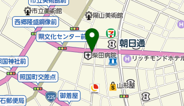 内科 柴田病院の地図画像