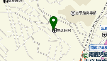 尾辻病院の地図画像