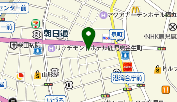 中央病院の地図画像