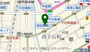 西田橋小田原病院の地図画像