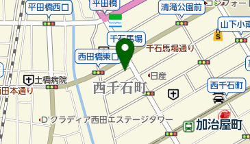 中江病院の地図画像