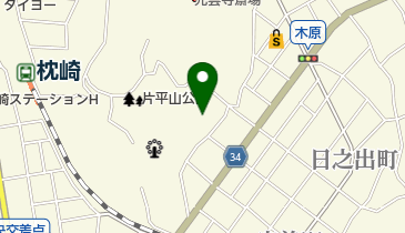 枕崎市立病院の地図画像