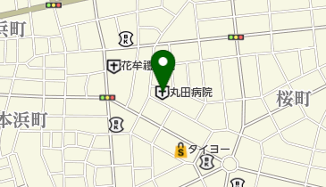 丸田病院の地図画像