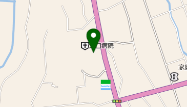 大口病院の地図画像