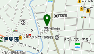 守屋病院の地図画像