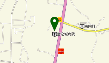 宮之城病院の地図画像