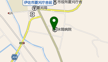 水間病院の地図画像