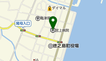 宮上病院の地図画像
