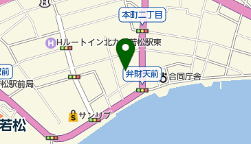 芳野病院の地図画像