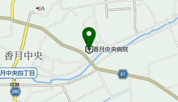 香月中央病院の地図画像