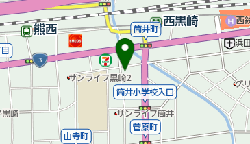 黒崎整形外科病院の地図画像