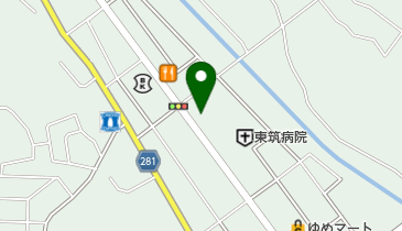 東筑病院の地図画像