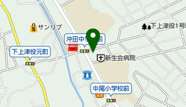 新生会病院の地図画像