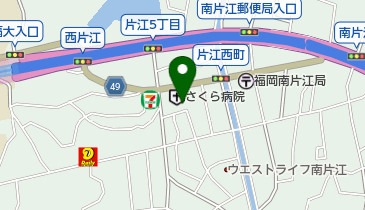 さくら病院の地図画像