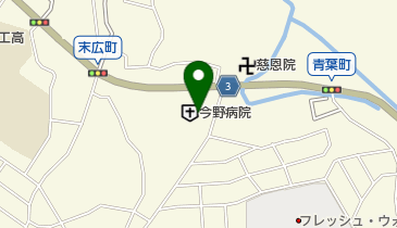 今野病院の地図画像