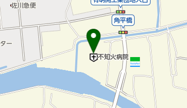 不知火病院の地図画像