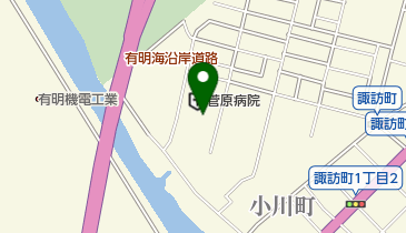 菅原病院の地図画像