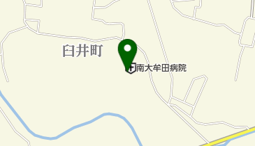 南大牟田病院の地図画像